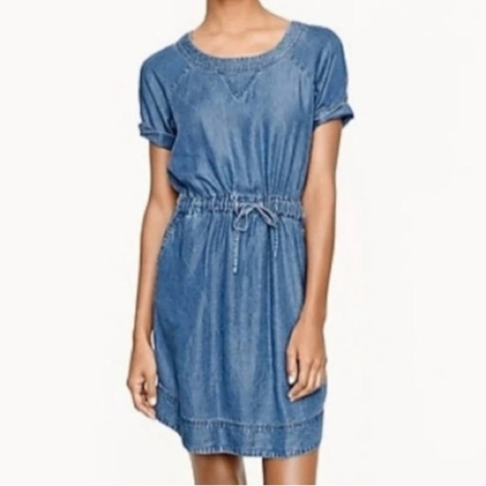NWOT- J.Crew Chambray Denim Dress